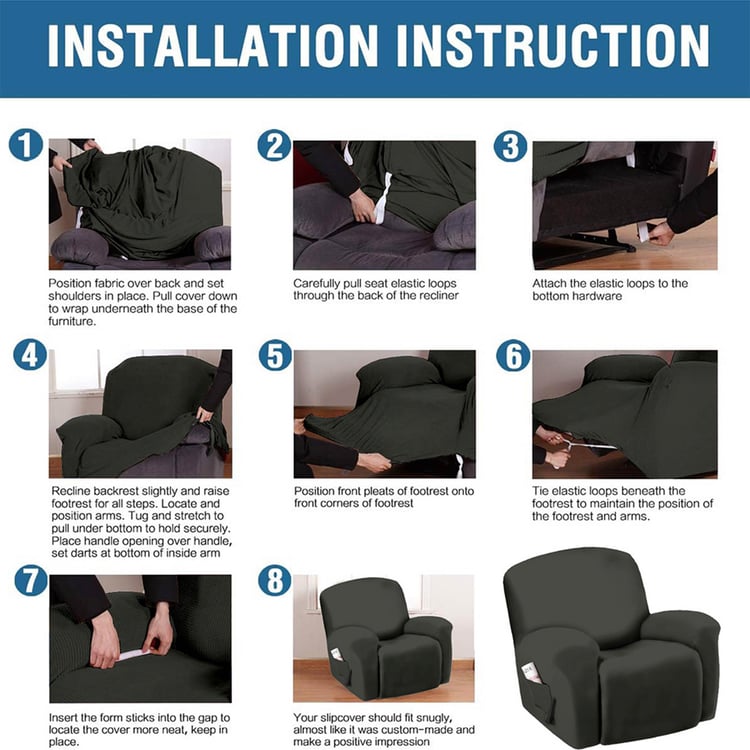 CORTINA 1-Seater Recliner Cover