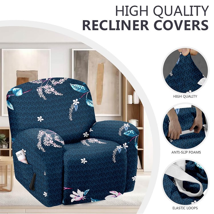 CORTINA 1-Seater Printed Recliner Cover