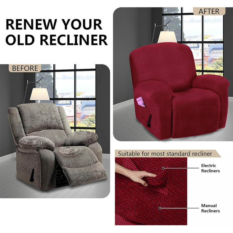 CORTINA Jacquard 1-Seater Recliner Cover