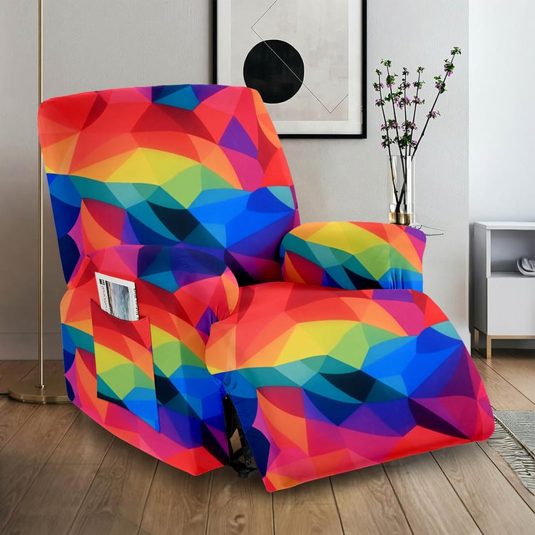 CORTINA Printed 1-Seater Recliner Cover