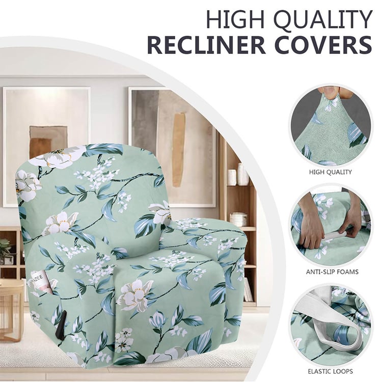 CORTINA Printed 1-Seater Recliner Cover