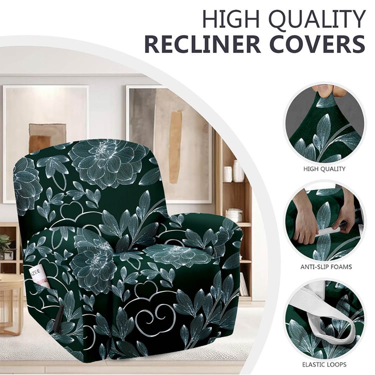 CORTINA Printed 1-Seater Recliner Cover