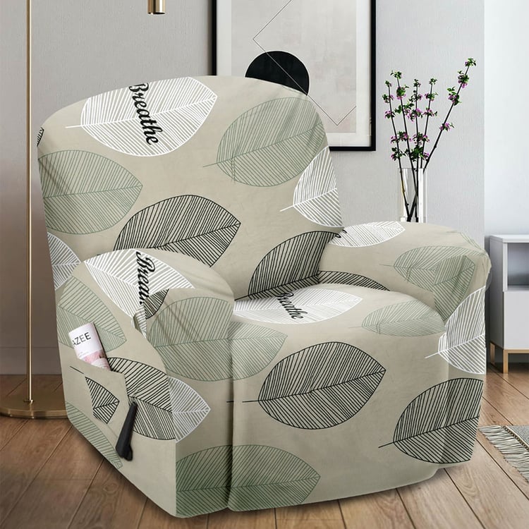 CORTINA Printed 1-Seater Recliner Cover