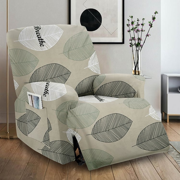 CORTINA Printed 1-Seater Recliner Cover