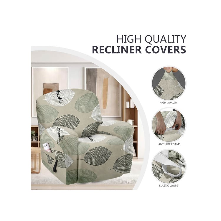 CORTINA Printed 1-Seater Recliner Cover