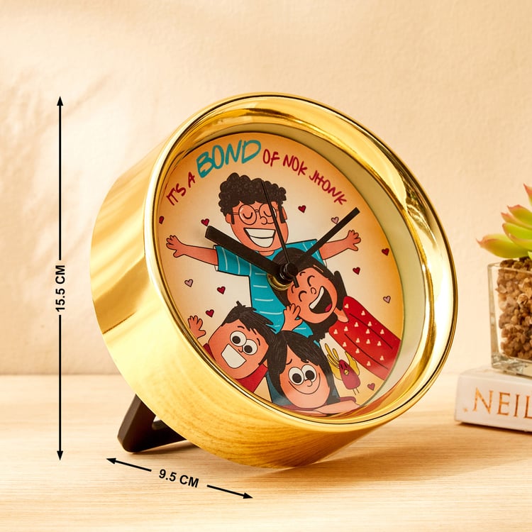 Corsica Bandhan Table Clock - 15.5cm