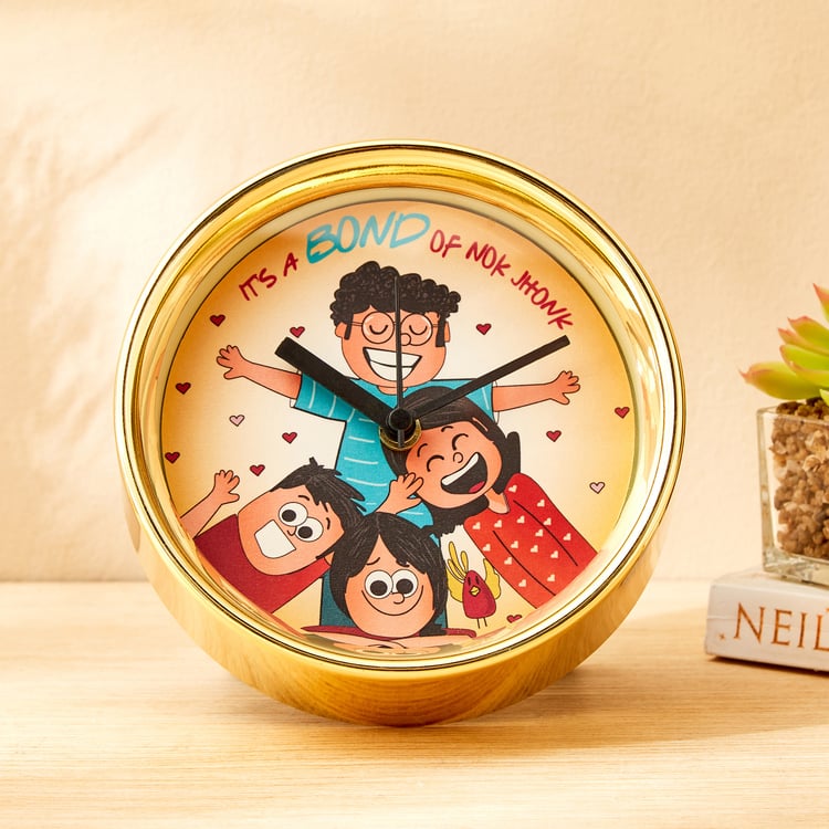 Corsica Bandhan Table Clock - 15.5cm