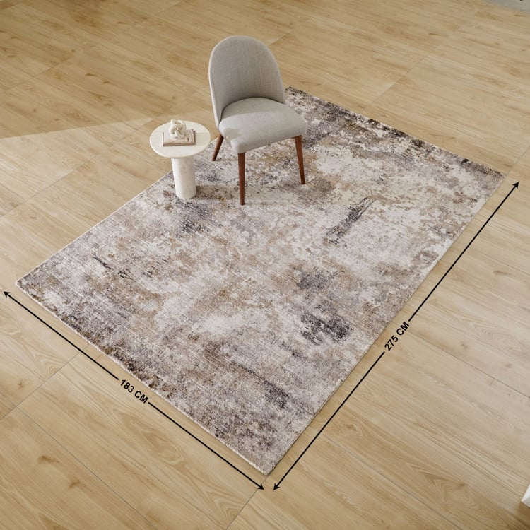 Paradise Rafael Marble Nylon Printed Carpet - 275x183cm