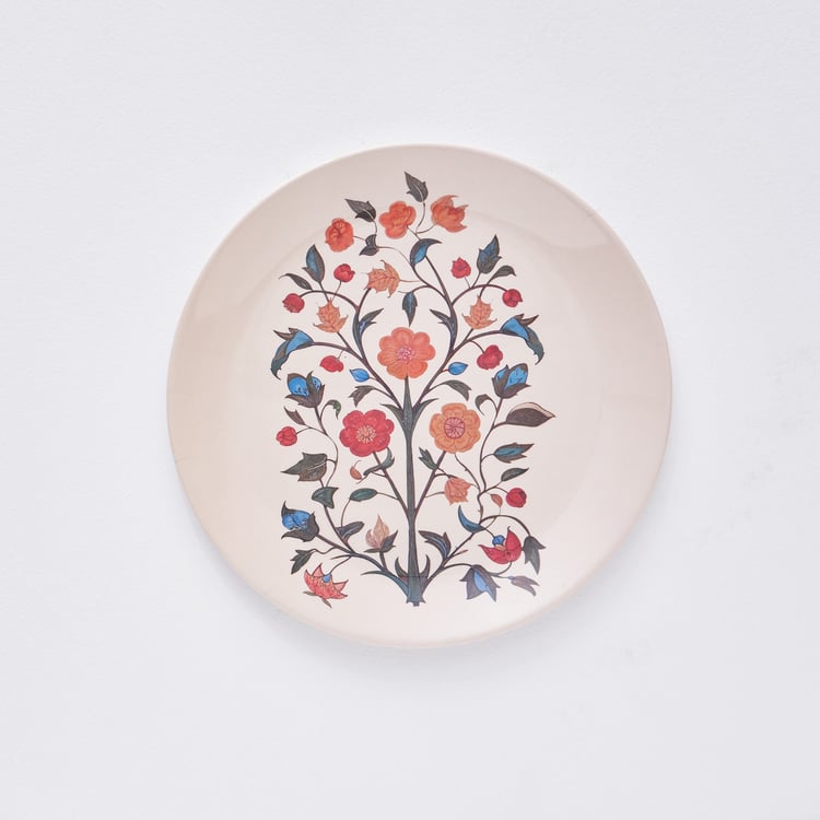 Artesia Regalo Melamine Set of 3 Floral Print Wall Plates