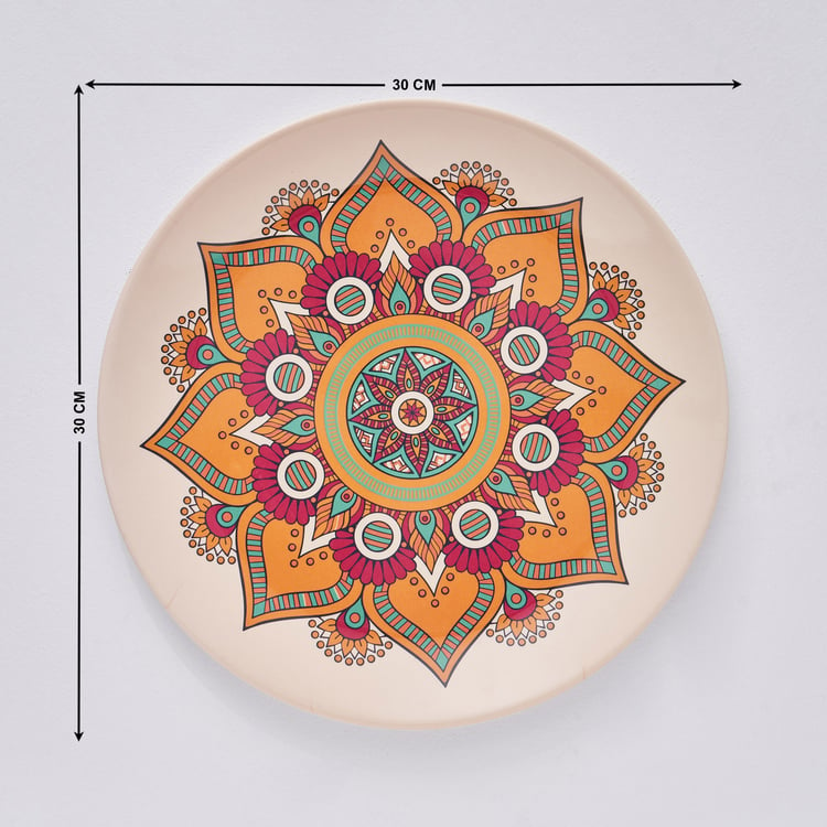 Artesia Regalo Melamine Set of 3 Madala Print Wall Plates