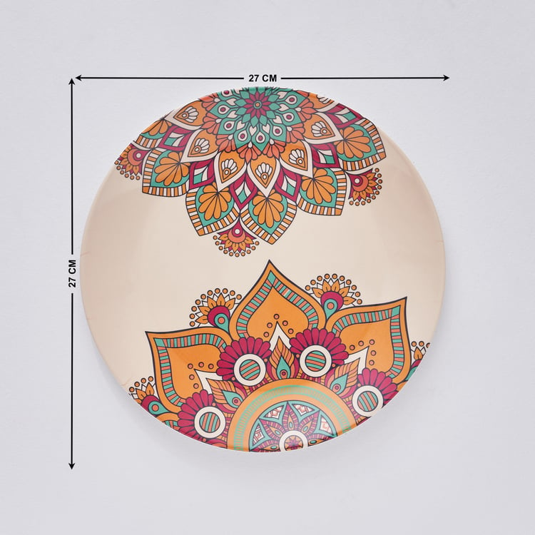 Artesia Regalo Melamine Set of 3 Madala Print Wall Plates