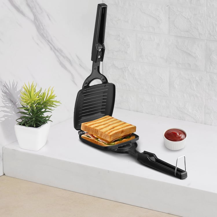 VINOD Zest Aluminium Non-Stick Grill Toaster