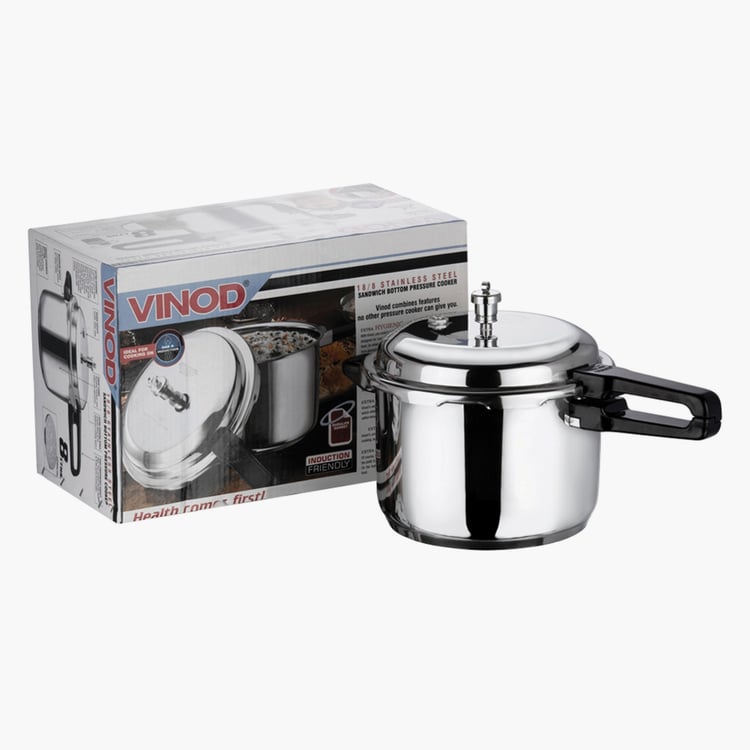 VINOD 18/8 Stainless Steel Pressure Cooker - 5L