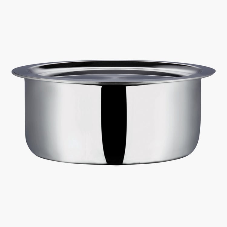 VINOD Platinum Triply Stainless Steel Tope with Lid - 4.7L