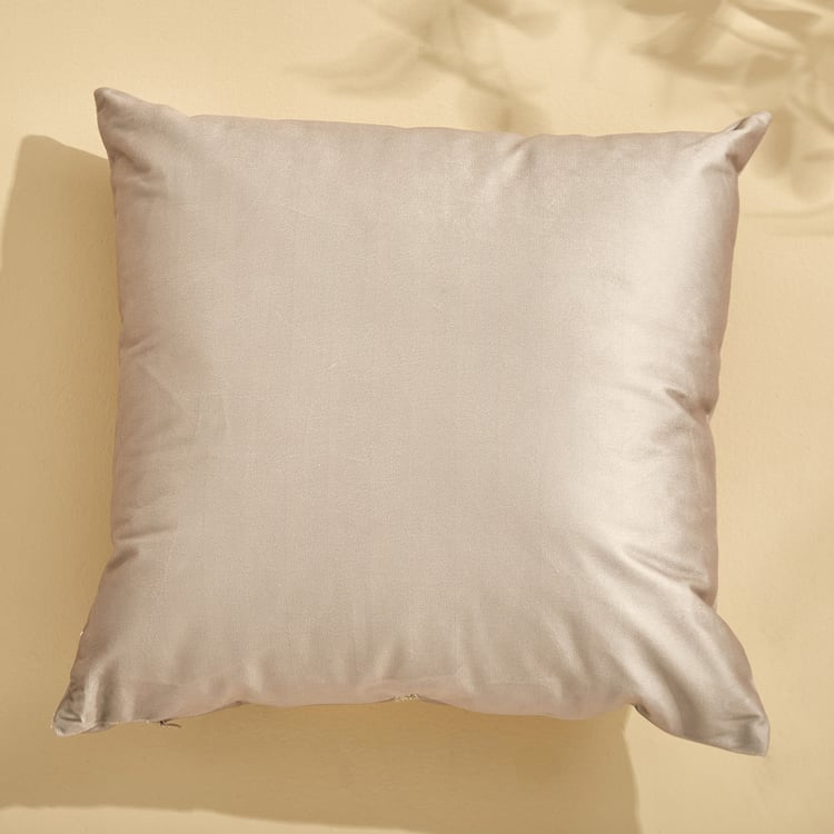 Homeshores Ellory Embellished Filled Cushion - 40x40cm