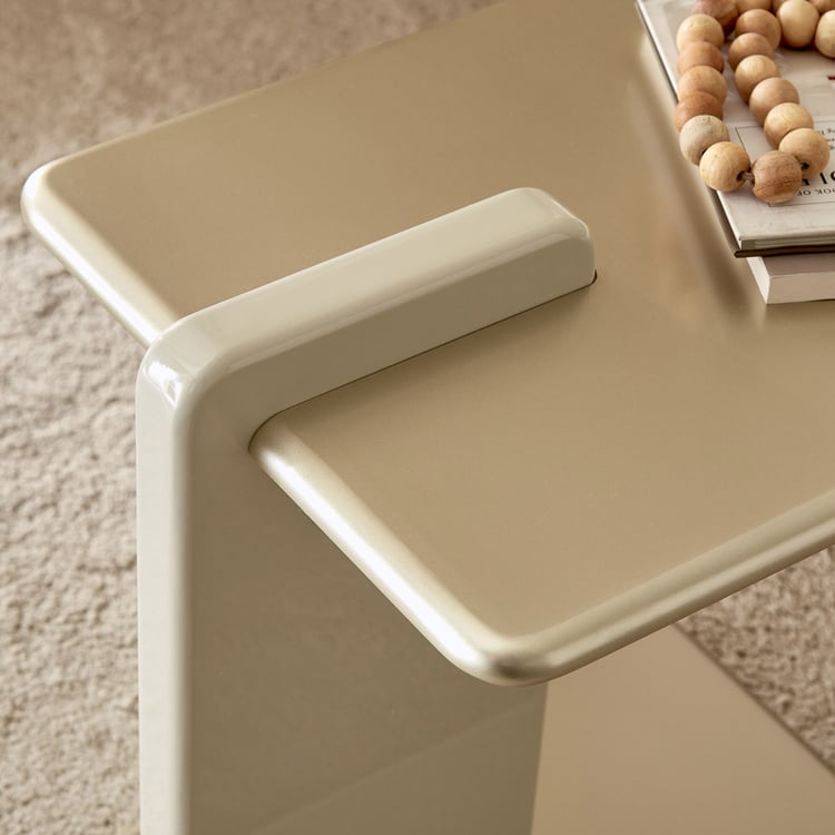 Home Shores End Table - Cream