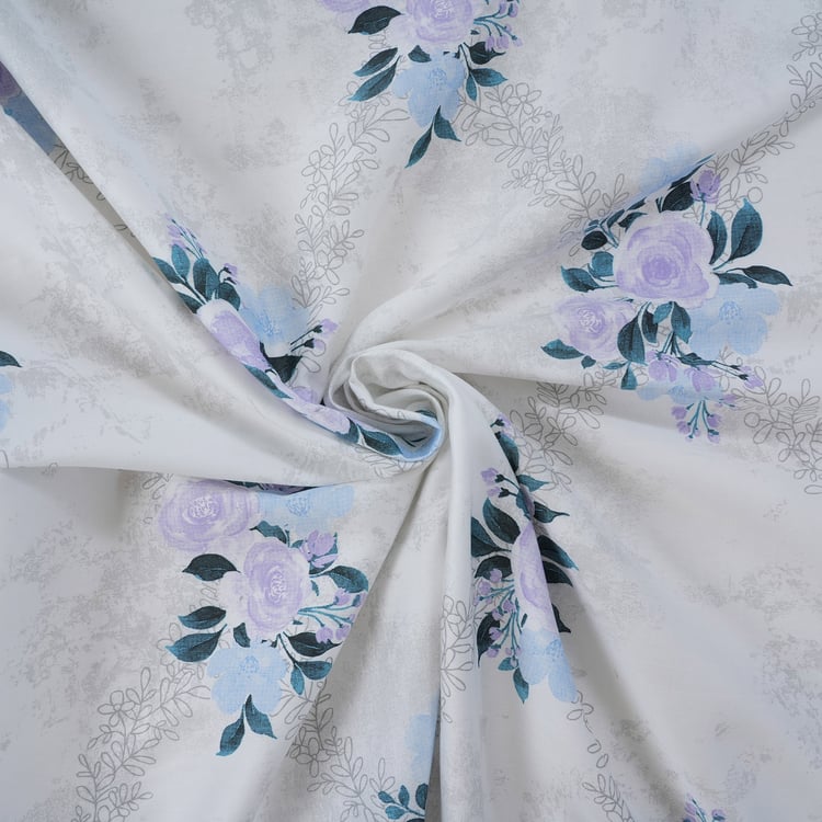 MASPAR Hermosa Cotton 300TC Printed 3Pcs King Bedsheet Set