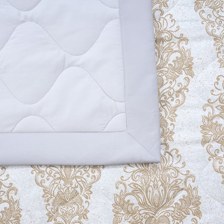 MASPAR Vintage Renaissance Cotton Printed Double Quilt