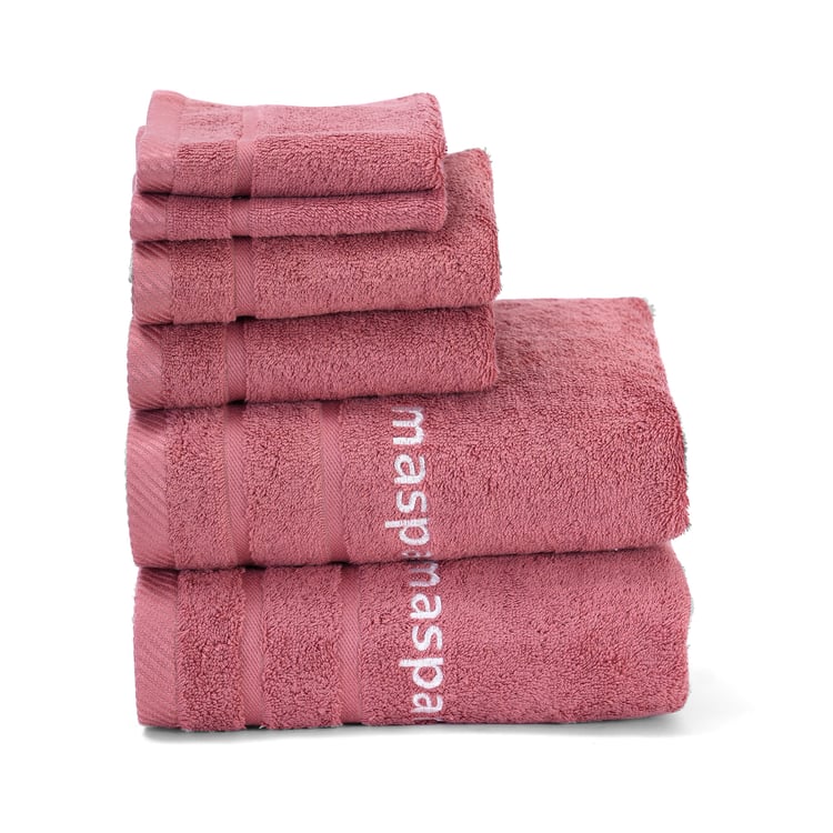 MASPAR Colorart 6Pcs Cotton Towel Set