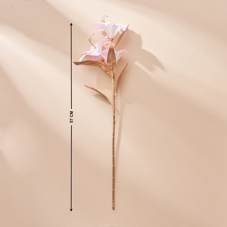 Moksha Artificial Lily Flower Stick - 57cm