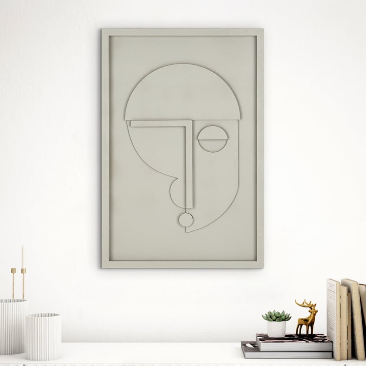 Debonair Grooved Wooden Face Picture Frame - 40x60cm