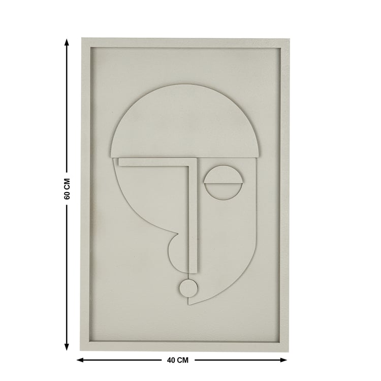 Debonair Grooved Wooden Face Picture Frame - 40x60cm