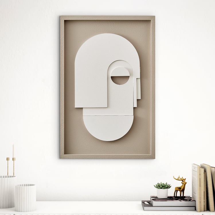 Debonair Grooved Wooden Face Picture Frame - 40x60cm