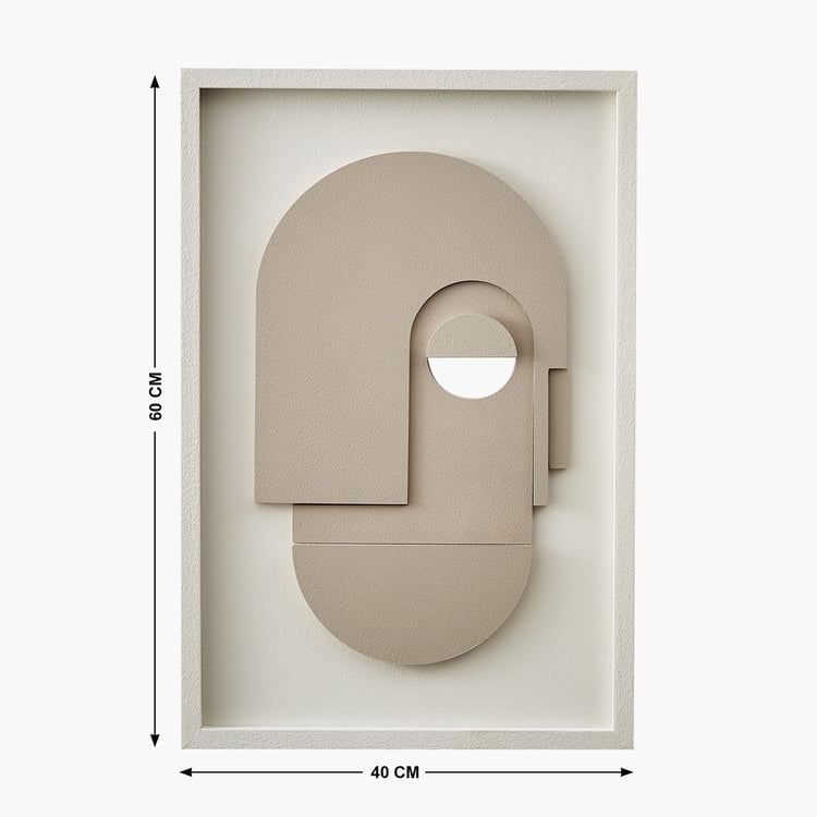 Debonair Grooved Wooden Face Picture Frame - 40x60cm