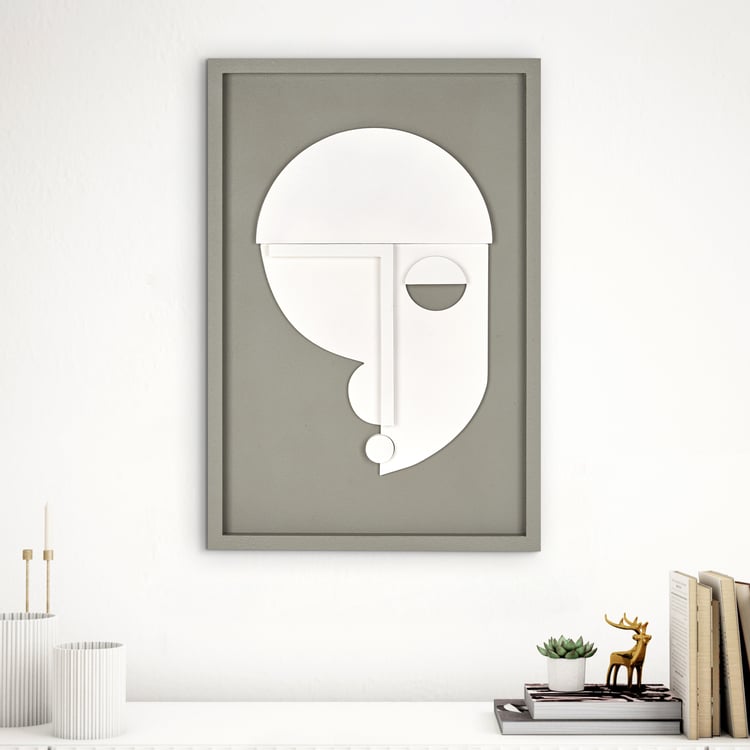 Debonair Grooved Wooden Face Picture Frame - 40x60cm