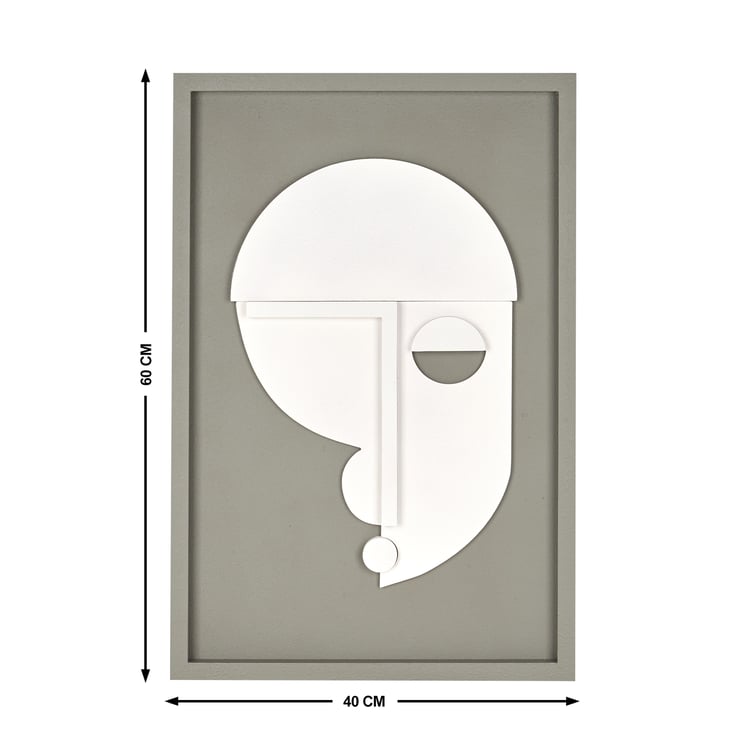 Debonair Grooved Wooden Face Picture Frame - 40x60cm