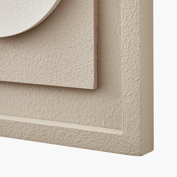 Debonair Grooved Wooden Geometric Picture Frame - 40x60cm