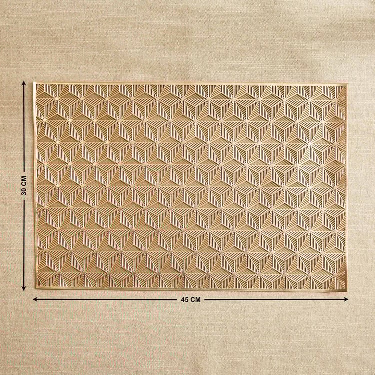 Cinder Cube PVC Geometric Placemat