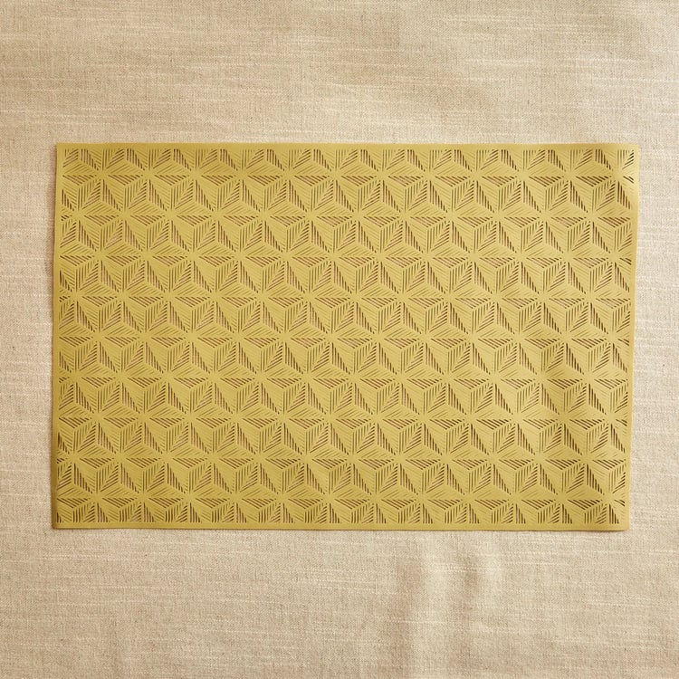 Cinder Cube PVC Geometric Placemat