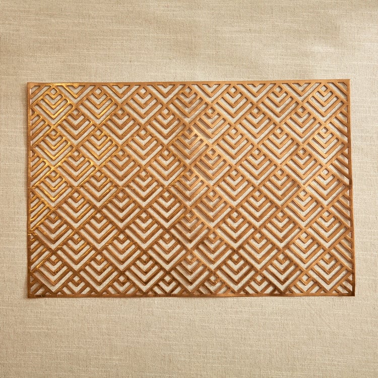 Cinder PVC Geometric Placemat