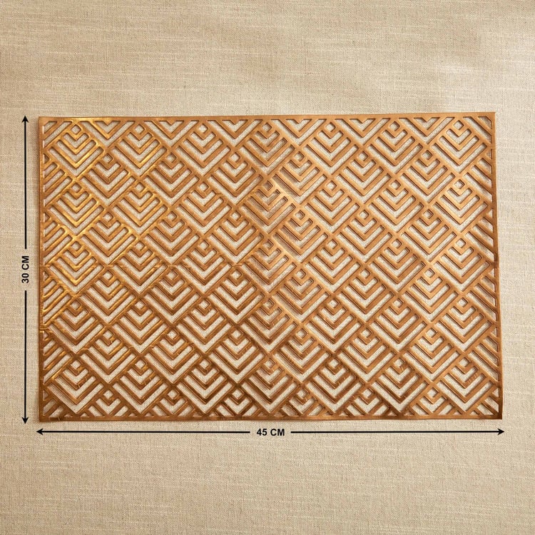 Cinder PVC Geometric Placemat