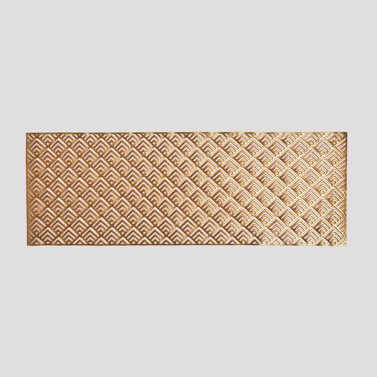 Cinder PVC Geometric Table Runner
