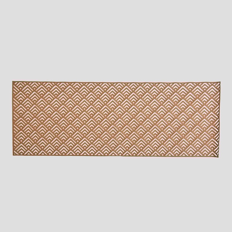 Cinder PVC Geometric Table Runner