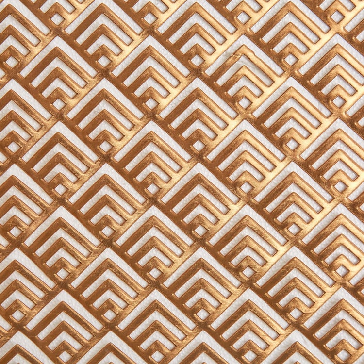 Cinder PVC Geometric Table Runner