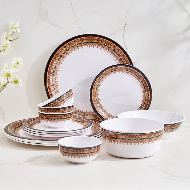 Corsica Eclipse 14Pcs Melamine Dinner Set