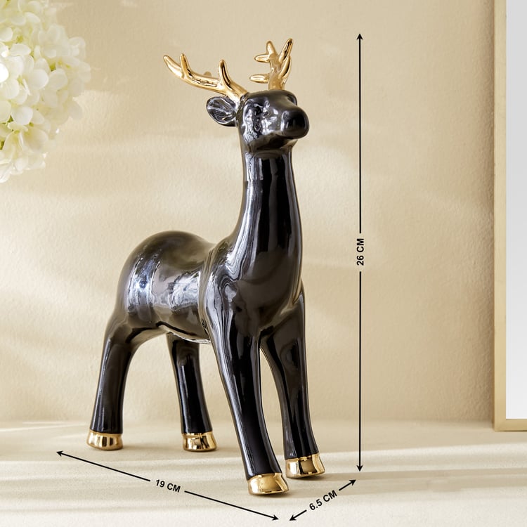 Corsica Brighton Ceramic Standing Reindeer Figurine