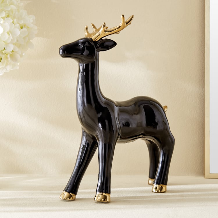 Corsica Brighton Ceramic Standing Reindeer Figurine