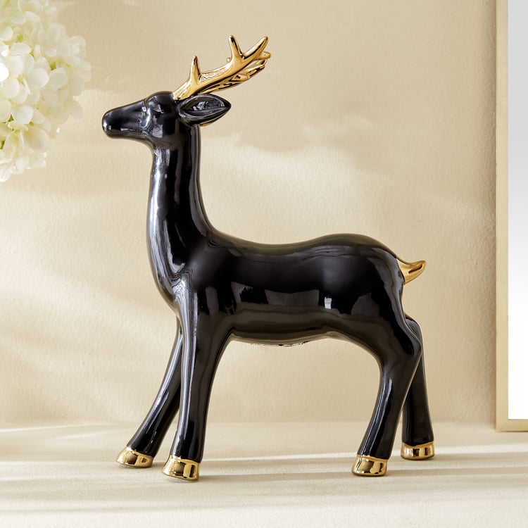 Corsica Brighton Ceramic Standing Reindeer Figurine