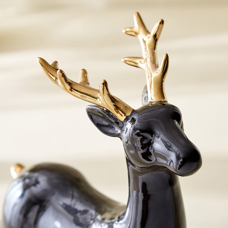 Corsica Brighton Ceramic Standing Reindeer Figurine