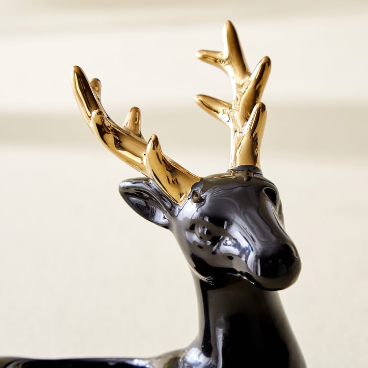 Corsica Brighton Ceramic Reindeer T-Light Holder