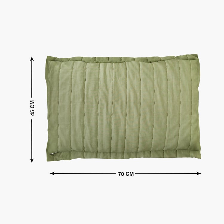 Homeshores Quilted Pillow Cover - 45x70cm