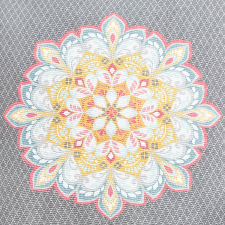 Amaya Mandala Print Filled Cushion - 40x40cm