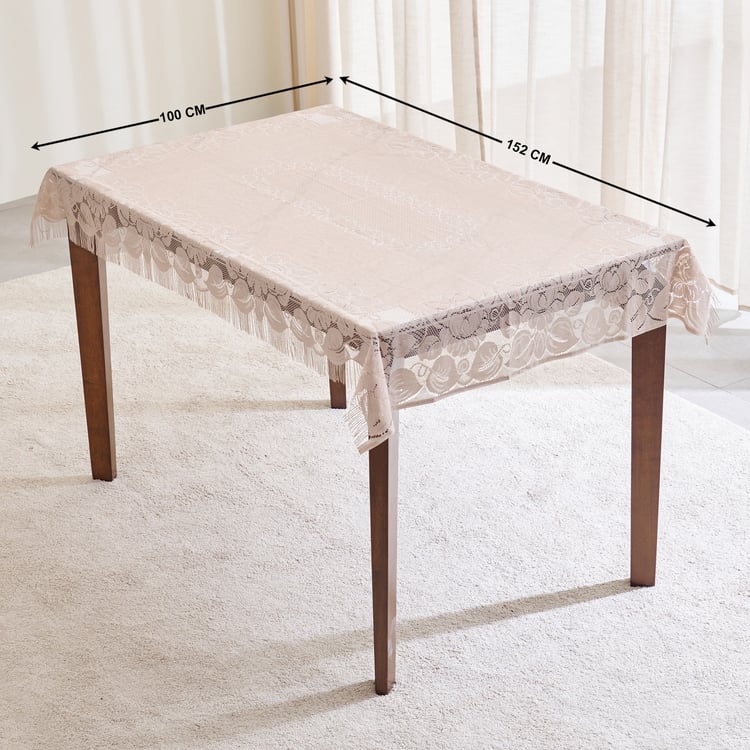 Corsica Ezra Fringe 4-Seater Table Cover - 152x100cm