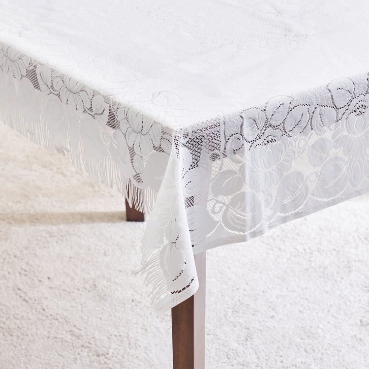 Corsica Ezra Fringe 4-Seater Table Cover - 152x88cm