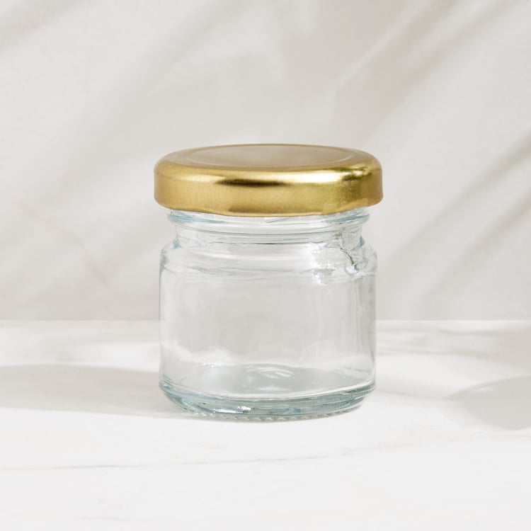 Corsica Maria Set of 6 Glass Storage Jars - 50ml