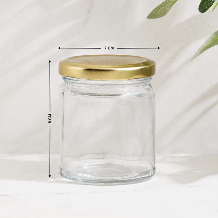 Corsica Maria Set of 6 Glass Storage Jars - 200ml